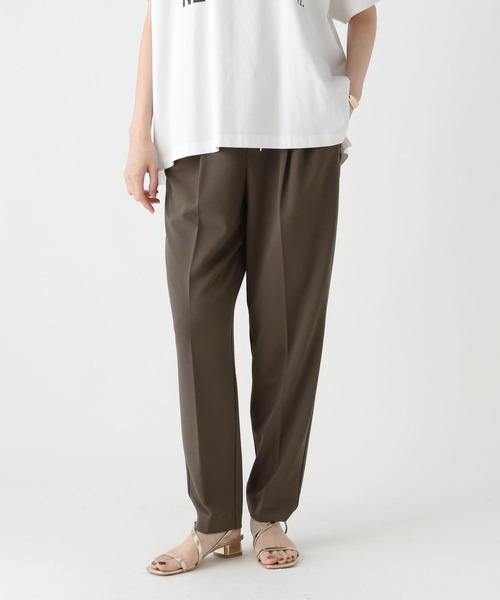 Elura(エルーラ)の「サマ見えリラクシーゆるテーパードパンツ / 578319(スラックス・レディース・ブラック/ダークブラウン/チャコールグレー・LARGE/MEDIUM)」の15枚目の写真