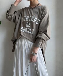 DouDou | 【WEB限定】LUMIEREドルマンフロッキーロンTEE(Tシャツ/カットソー)