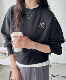 アンドハートショートスウェット