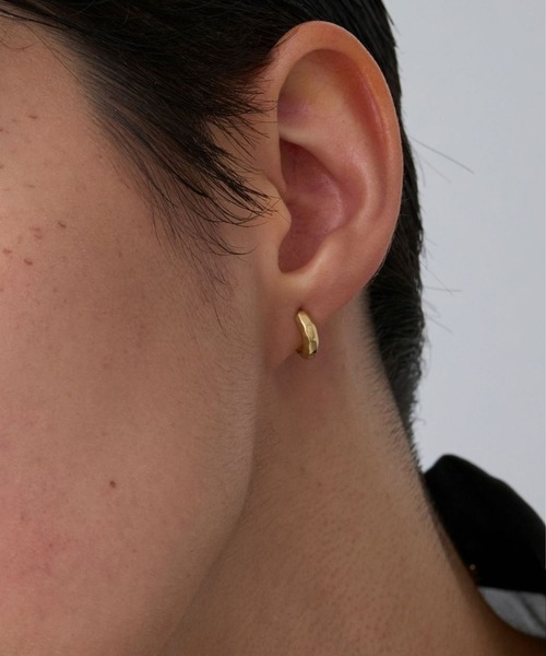 JUPITER（ジュピター）の「【SV】ミニマルフープピアス/ニッケルフリー/金属アレルギー対応<動画あり>（ピアス（両耳用）・レディース・シルバー/ゴールド・FREE）」の2枚目の写真