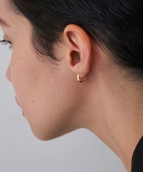 JUPITER（ジュピター）の「【SV】ミニマルフープピアス/ニッケルフリー/金属アレルギー対応<動画あり>（ピアス（両耳用）・レディース・シルバー/ゴールド・FREE）」の11枚目の写真