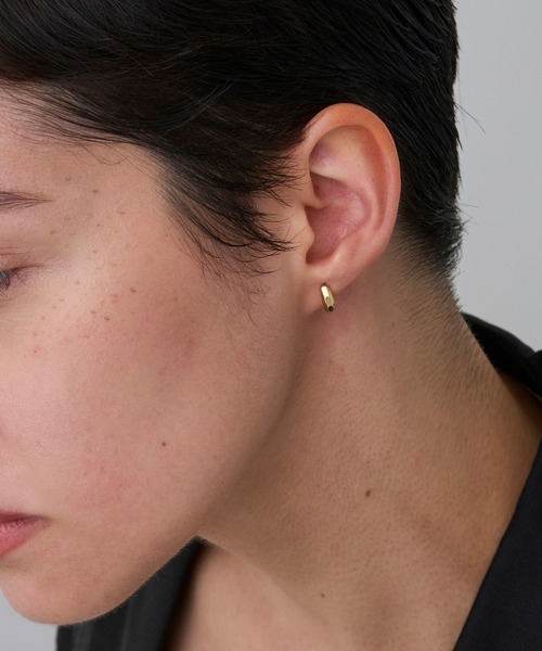 JUPITER（ジュピター）の「【SV】ミニマルフープピアス/ニッケルフリー/金属アレルギー対応<動画あり>（ピアス（両耳用）・レディース・シルバー/ゴールド・FREE）」の13枚目の写真