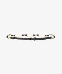 MICHAEL KORS | 12.5MM LEATHER BELT WITH HOOPS ベルト(ベルト)
