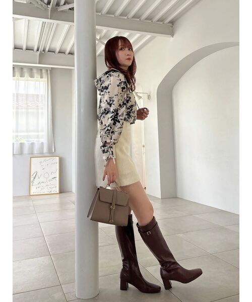 dazzlin（ダズリン）の「ロングフィットブーツ（ブーツ・レディース・ブラック/ブラウン・MEDIUM/LARGE）」の16枚目の写真