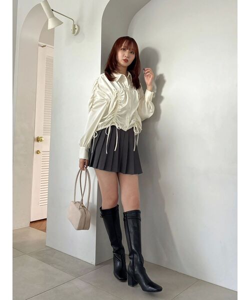 dazzlin（ダズリン）の「ロングフィットブーツ（ブーツ・レディース・ブラック/ブラウン・MEDIUM/LARGE）」の18枚目の写真