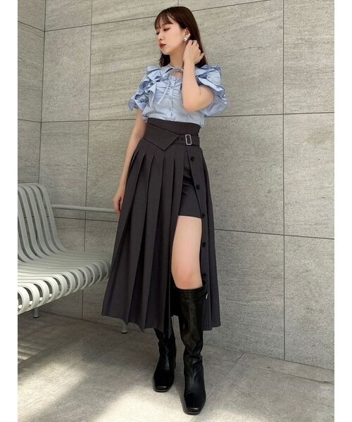 dazzlin（ダズリン）の「ロングフィットブーツ（ブーツ・レディース・ブラック/ブラウン・MEDIUM/LARGE）」の20枚目の写真