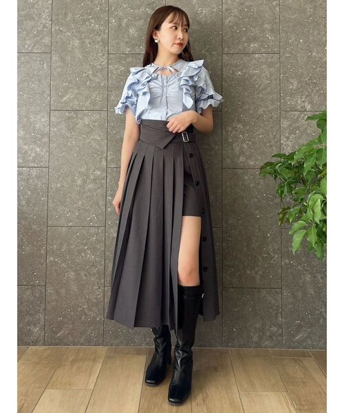 dazzlin（ダズリン）の「ロングフィットブーツ（ブーツ・レディース・ブラック/ブラウン・MEDIUM/LARGE）」の21枚目の写真