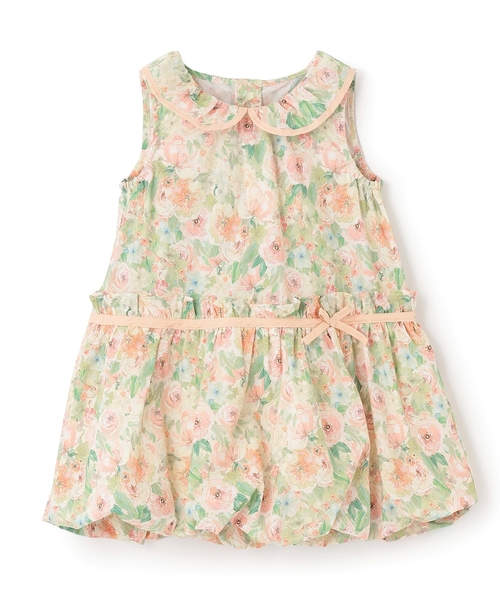 sense of wonder（センスオブワンダー）の「ローズガーデンワンピース（ワンピース・キッズ・サーモンピンク/ピンク・90cm/80ｃｍ/120cm/100cm/110cm）」の10枚目の写真