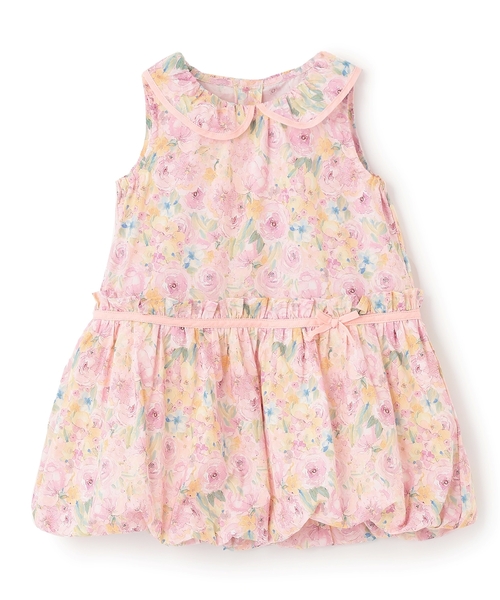 sense of wonder（センスオブワンダー）の「ローズガーデンワンピース（ワンピース・キッズ・サーモンピンク/ピンク・90cm/80ｃｍ/120cm/100cm/110cm）」の11枚目の写真