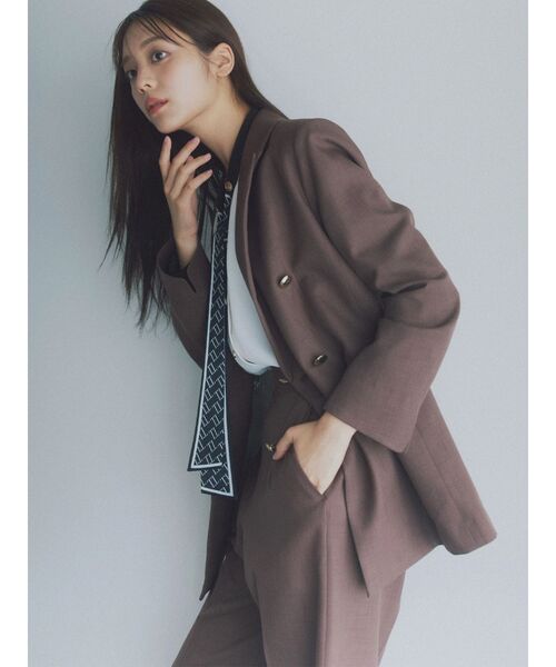 TONAL（トーナル）の「【TONAL×貴島明日香コラボ】マルチセットマリンワイドパンツ（その他パンツ・レディース・ピンク/ブラウン/ダークオレンジ/ネイビー/ベージュ・MEDIUM/SMALL）」の10枚目の写真