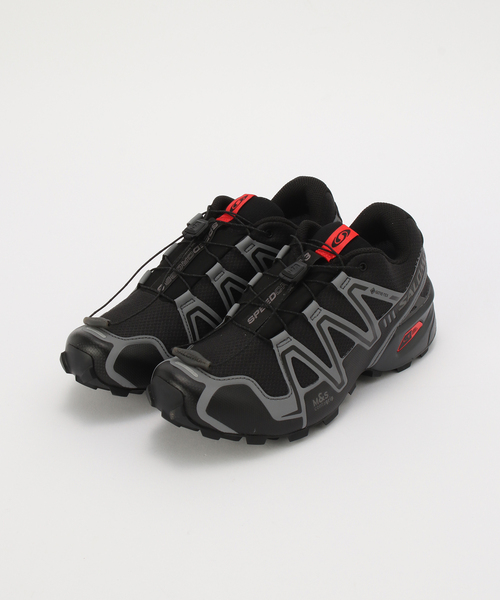 SALOMON(サロモン)の「SALOMON / サロモン SPEEDCROSS 3 GTX / L47731700(スニーカー・レディース・ブラック・23.5cm/24cm/24.5cm)」の2枚目の写真