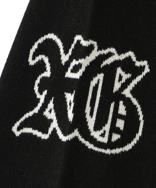 X-girl（エックスガール）の「NUMBERING JACQUARD KNIT TOP（ニット/セーター・レディース・ブラック/ブラウン・ONE SIZE）」の14枚目の写真