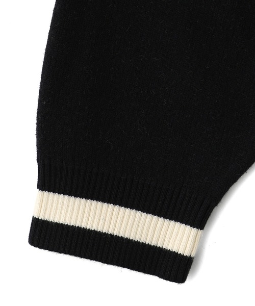 X-girl（エックスガール）の「NUMBERING JACQUARD KNIT TOP（ニット/セーター・レディース・ブラック/ブラウン・ONE SIZE）」の15枚目の写真