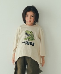 nicohrat/ニコフラート 恐竜なりきり ロングTシャツ