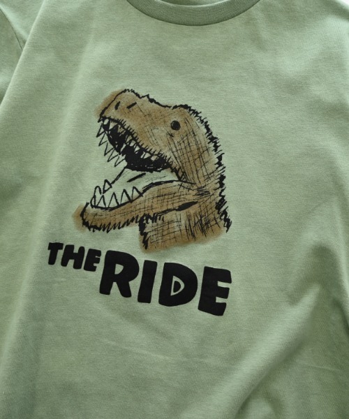 nicohrat（ニコフラート）の「nicohrat/ニコフラート 恐竜なりきり　ロングＴシャツ（Tシャツ/カットソー・キッズ・ブルー/アイボリー/オリーブ・90cm/100cm/110cm/120cm/130cm/140cm）」の22枚目の写真