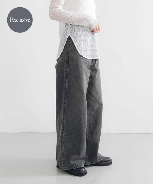 【ラク】NK9522169■リーLEE×アーバンリサーチ別注■コーデュロイボアストームライダー■S 別注』Lee101×URBAN RESEARCH BAGGYPANTS（デニムパンツ）｜Lee（リー