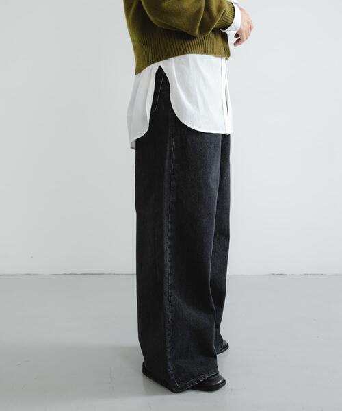 Lee(リー)の「『別注』Lee101×URBAN RESEARCH BAGGYPANTS(デニムパンツ・レディース・スミクロ/ブラック・X-SMALL/SMALL/MEDIUM/LARGE)」の21枚目の写真