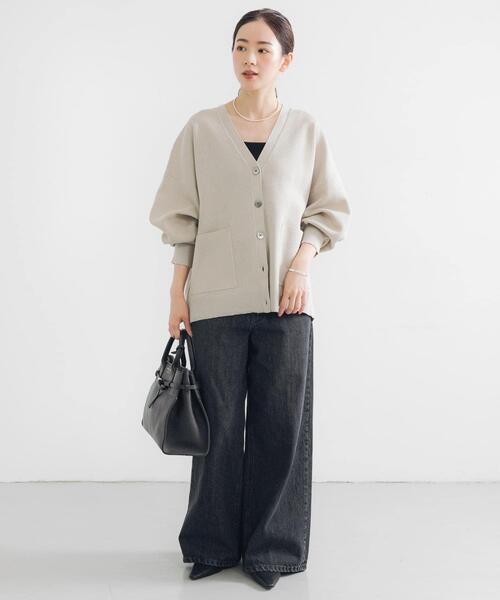 Lee(リー)の「『別注』Lee101×URBAN RESEARCH BAGGYPANTS(デニムパンツ・レディース・スミクロ/ブラック・X-SMALL/SMALL/MEDIUM/LARGE)」の12枚目の写真