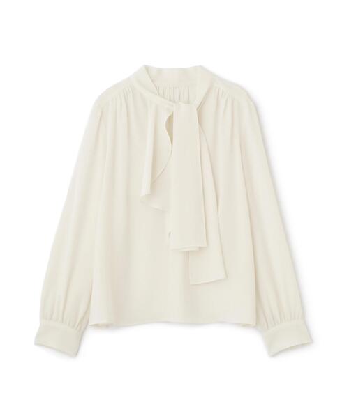 ◇ラッフルアクセントボウタイブラウス（シャツ/ブラウス