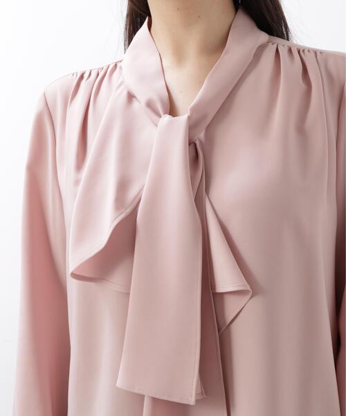 ◇ラッフルアクセントボウタイブラウス（シャツ/ブラウス