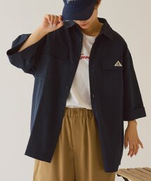 GEVACO | 【GEVACO】ボクシーハーフスリーブワークシャツ(シャツ/ブラウス)