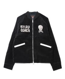 STYLISE（スタイライズ）の「【EVISU】VINTAGE PADDED WORK JACKET / ブラック [2EAEJM5JK6101]（ダウンジャケット/コート）」