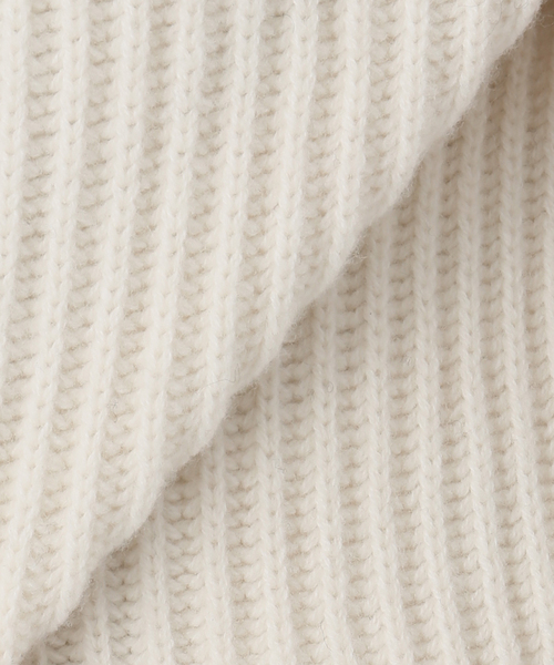 FRAMeWORK（フレームワーク）の「WOOLフードカーディガン（カーディガン/ボレロ・レディース・チャコールグレー/ホワイト・FREE）」の15枚目の写真