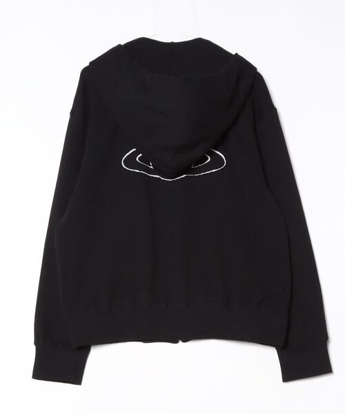 ヴィヴィアン　パーカー TOWEL BLACK FINAL ビッグパーカー(ブラック系)（メンズ）（1632361004