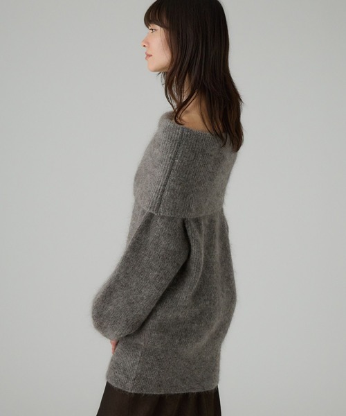 オフショルニットプルオーバー（ニット/セーター）｜BABYLONE