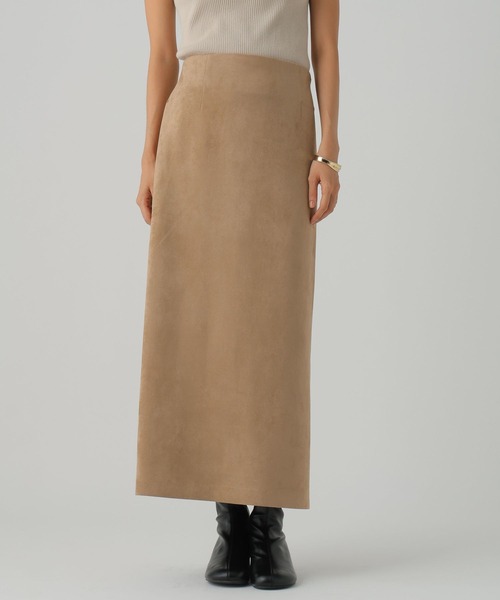 Elura（エルーラ）の「フェイクレザースカート/590909（スカート・レディース・ブラック/キャメル・MEDIUM/LARGE）」の11枚目の写真