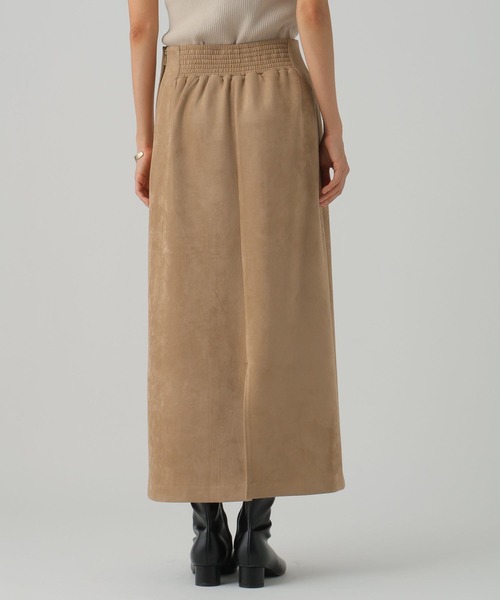 Elura（エルーラ）の「フェイクレザースカート/590909（スカート・レディース・ブラック/キャメル・MEDIUM/LARGE）」の13枚目の写真