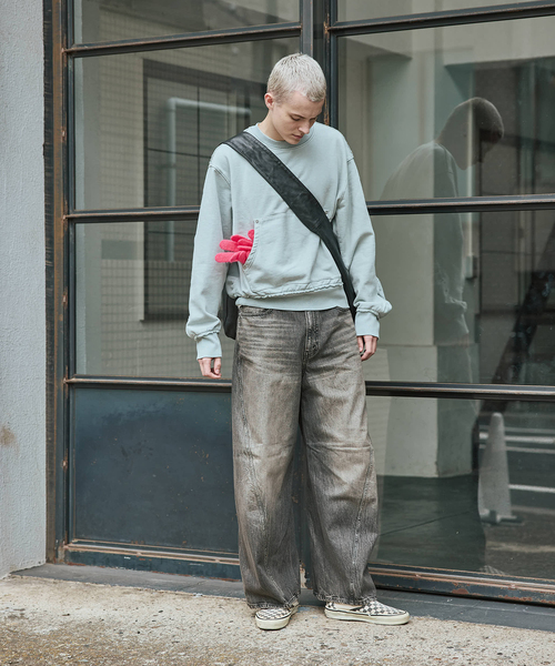 JOURNAL STANDARD(ジャーナルスタンダード)の「3Dキャノン 5ポケット デニムパンツ(デニムパンツ・メンズ・クリアブルー/ブラック×ブラック/コバルトブルー・SMALL/MEDIUM/LARGE)」の4枚目の写真