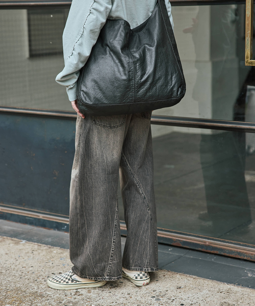 JOURNAL STANDARD(ジャーナルスタンダード)の「3Dキャノン 5ポケット デニムパンツ(デニムパンツ・メンズ・クリアブルー/ブラック×ブラック/コバルトブルー・SMALL/MEDIUM/LARGE)」の7枚目の写真