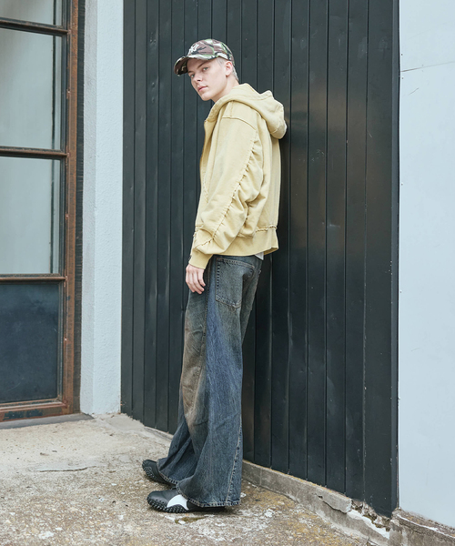 JOURNAL STANDARD(ジャーナルスタンダード)の「3Dキャノン 5ポケット デニムパンツ(デニムパンツ・メンズ・クリアブルー/ブラック×ブラック/コバルトブルー・SMALL/MEDIUM/LARGE)」の16枚目の写真