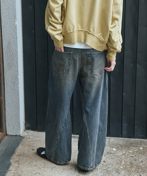 JOURNAL STANDARD(ジャーナルスタンダード)の「3Dキャノン 5ポケット デニムパンツ(デニムパンツ・メンズ・クリアブルー/ブラック×ブラック/コバルトブルー・SMALL/MEDIUM/LARGE)」の18枚目の写真