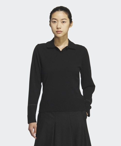 セール】ニット・ポロシャツ・長袖【adidas Golf/アディダスゴルフ