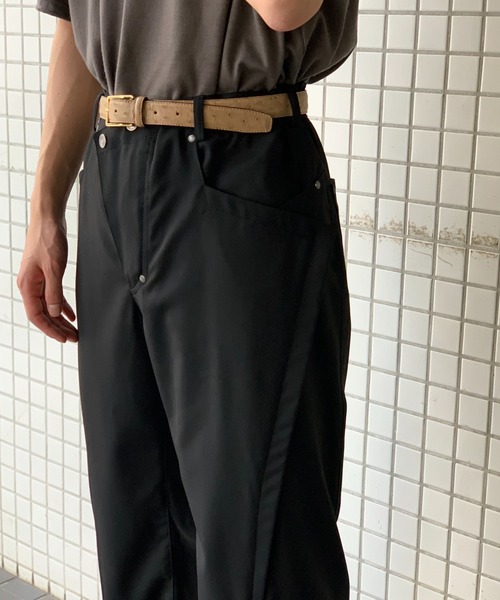 最終値下げ！KIKO KOSTADINOV GIRANPIPINGTROUSER 最終値下げ！KIKO KOSTADINOV GIRANPIPINGTROUSER - メルカリ