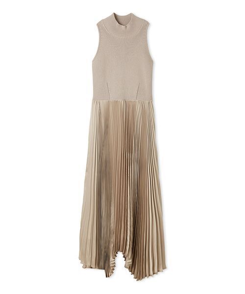 ニットドッキングプリーツワンピース（ワンピース）｜FRAY I.D（フレイ