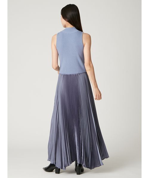 ニットドッキングプリーツワンピース（ワンピース）｜FRAY I.D（フレイ