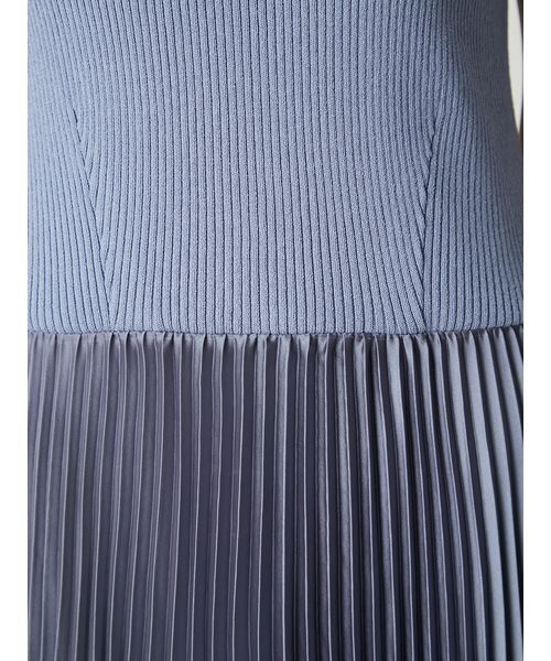 ニットドッキングプリーツワンピース（ワンピース）｜FRAY I.D（フレイ