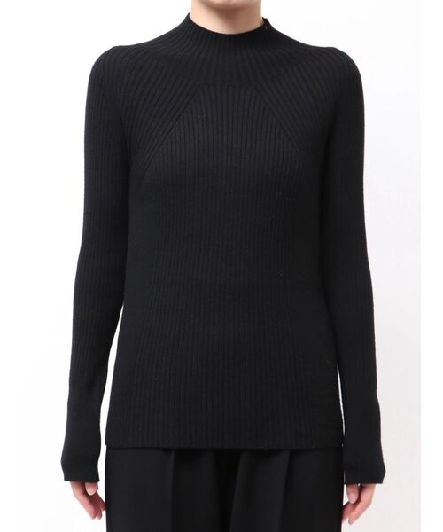 セール】ハイネックワイドリブニット（ニット/セーター）｜ELENDEEK