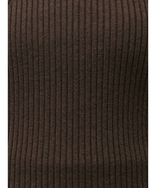 ELENDEEK(エレンディーク)の「ハイネックワイドリブニット(ニット/セーター・レディース・ブラック/レッド/オフホワイト/ライトブルー/ブラウン・FREE)」の17枚目の写真