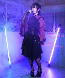 アシメデザインキャミワンピース