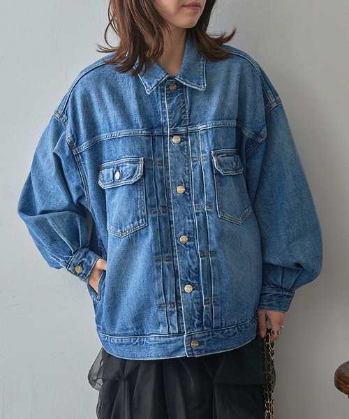 RED CARD TOKYO(レッドカード)の「【RED CARD】Lexington デニムジャケット(デニムジャケット・レディース・ブルー・1/0)」の22枚目の写真