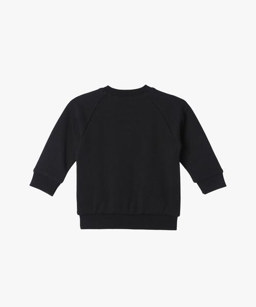 agnes b.(アニエスベー)の「ベビー ロゴ コットン 長袖 スウェット(スウェット・キッズ・ブラック・18M/1YEAR/2YEAR)」の2枚目の写真