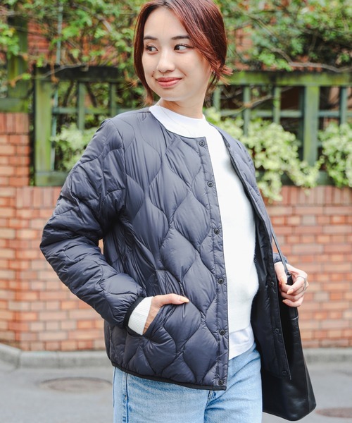 タイオン　リバーシブルジャケットS セール】【別注】TAION / リバーシブル ダウン ブルゾン（S～M