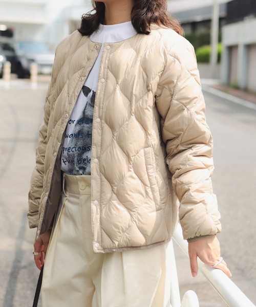 セール】【別注】TAION / リバーシブル ダウン ブルゾン（S～M