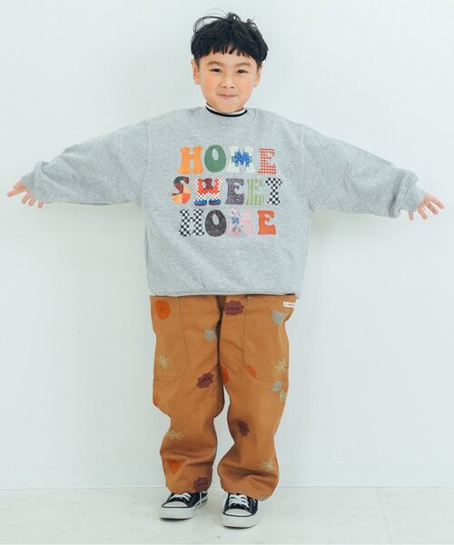 p.premier（ピードットプルミエ）の「【ジュニア対応】ヴィンテージファブリックフォトロゴトレーナー（スウェット・キッズ・ブルー/グレー/オフホワイト・80/90/100/110/120/130/140）」の13枚目の写真