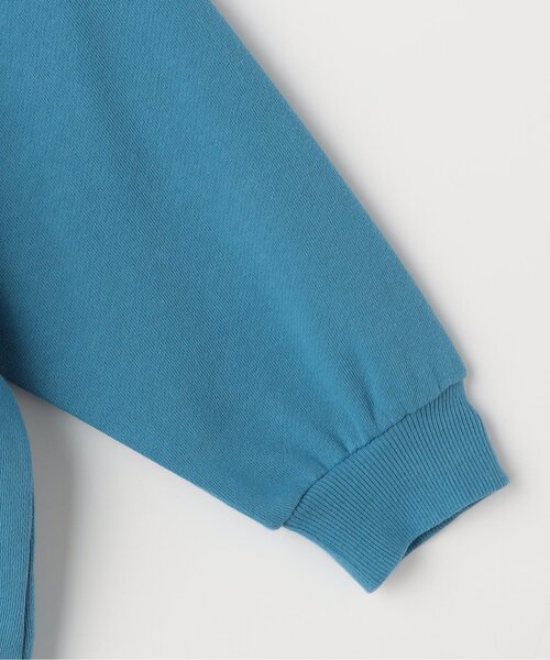 p.premier（ピードットプルミエ）の「【ジュニア対応】ヴィンテージファブリックフォトロゴトレーナー（スウェット・キッズ・ブルー/グレー/オフホワイト・80/90/100/110/120/130/140）」の18枚目の写真