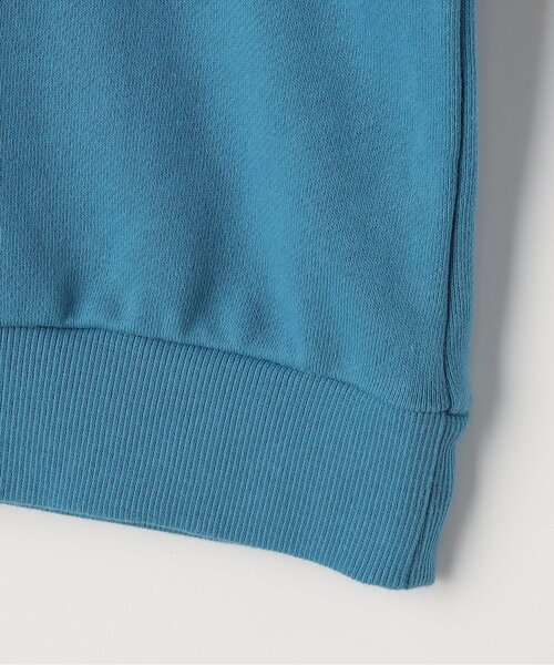 p.premier（ピードットプルミエ）の「【ジュニア対応】ヴィンテージファブリックフォトロゴトレーナー（スウェット・キッズ・ブルー/グレー/オフホワイト・80/90/100/110/120/130/140）」の20枚目の写真